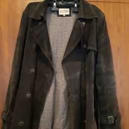 Casaco em pele de porco