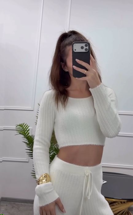 Костюм двойка топ штани