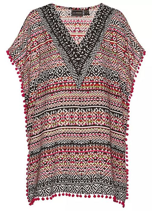 B.P.C tunika we wzory z pomponami 48/50.