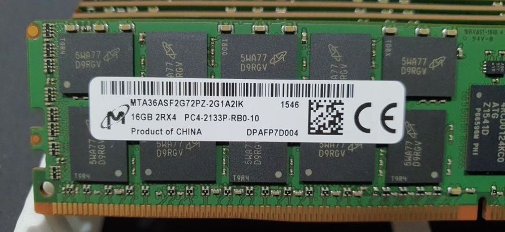 Memória RAM ECC DDR4 16GB 2133MHz