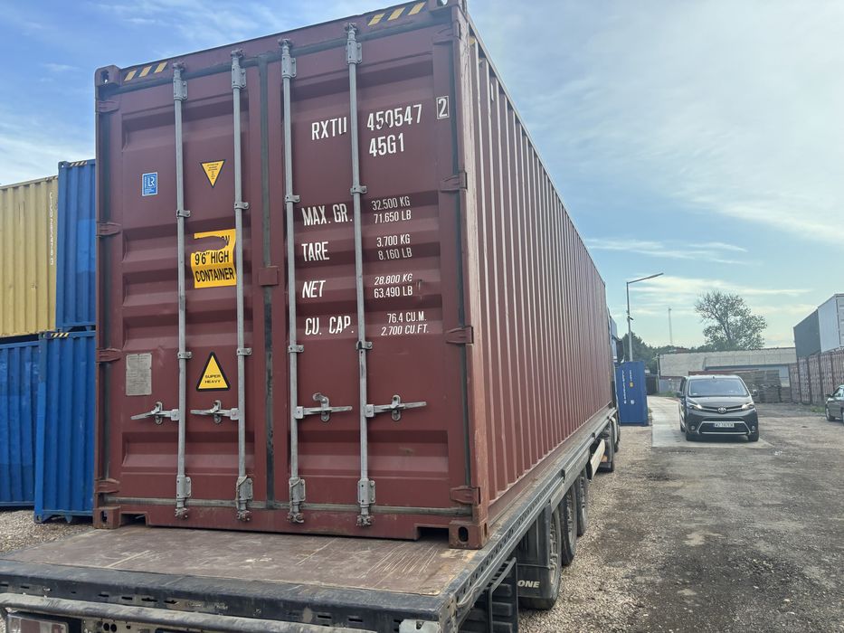 Kontener morski 40hc rocznik 2021/22