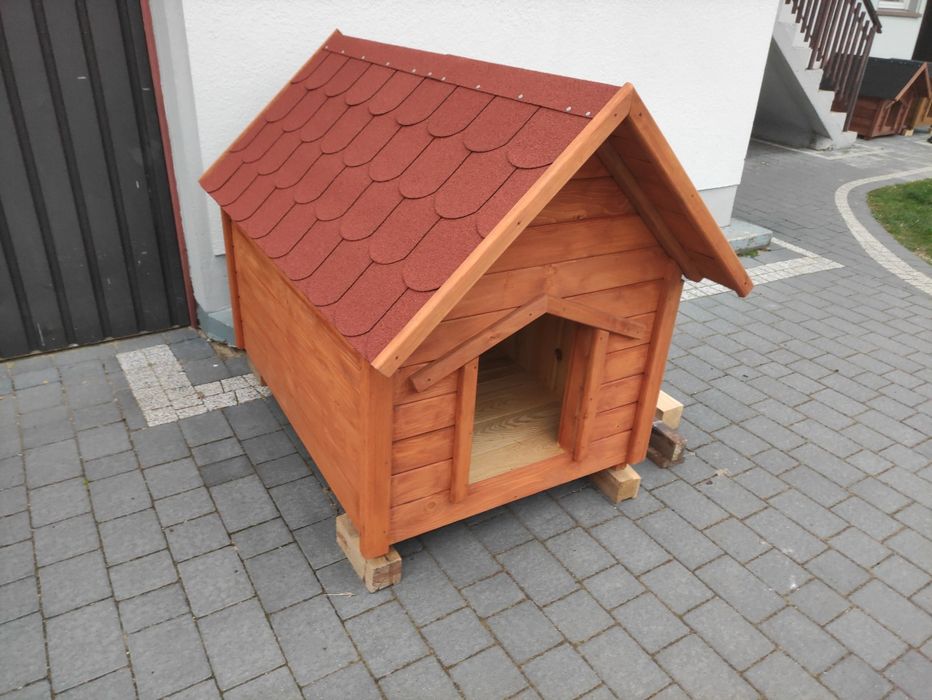 Buda dla psa XL duża ocieplona