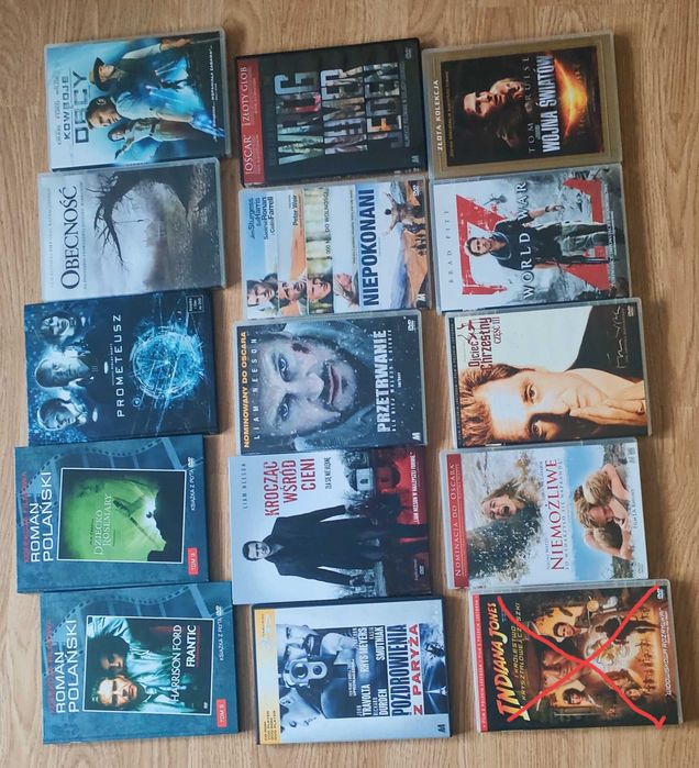 Różne filmy DVD. Stan bardzo dobry.