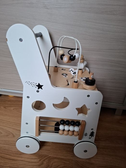 Chodzik Pchacz drewniany