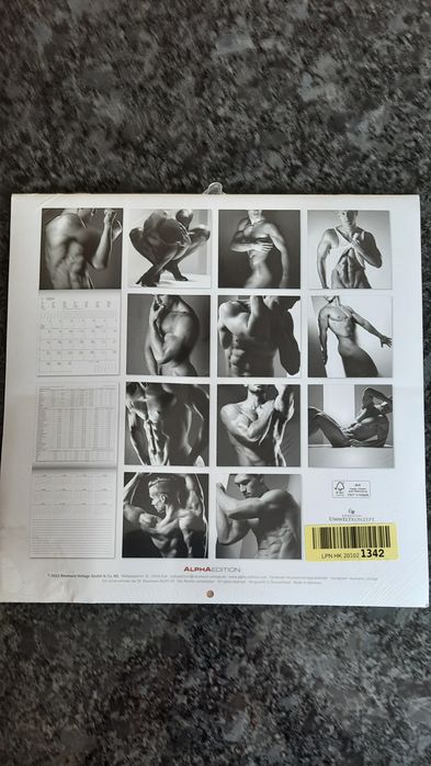 Kalendarz 2024 masculine