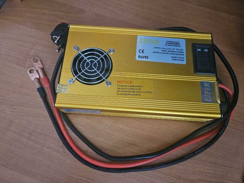 Швидка зарядка для акб LiFePO4, Li-lon, Li-Pol, LTO, ICR, IMR