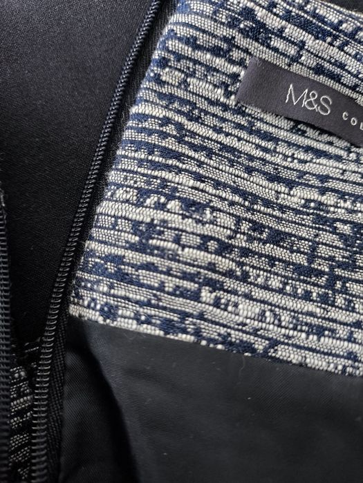 M&S sukienka premium midi wizytowa  36 S - 38 M
