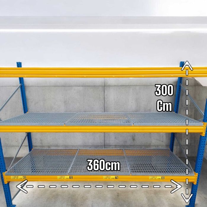 Regały magazynowe paletowe półkowe