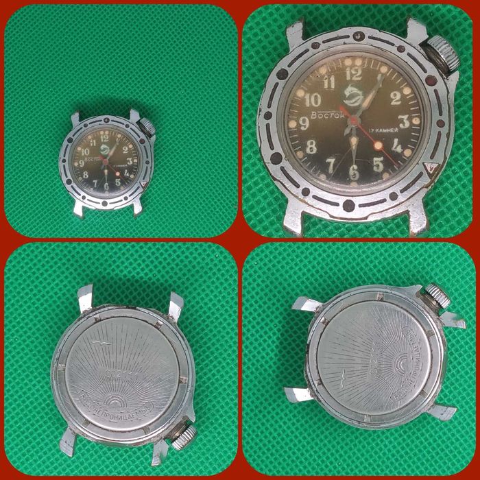 Часы времен ссср восток дельфин, командирские, слава 21 камень