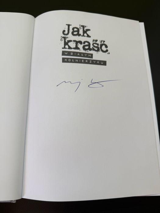 Jak kraść VAT + Jak kraść w białym kołnierzyku || Autograf autora