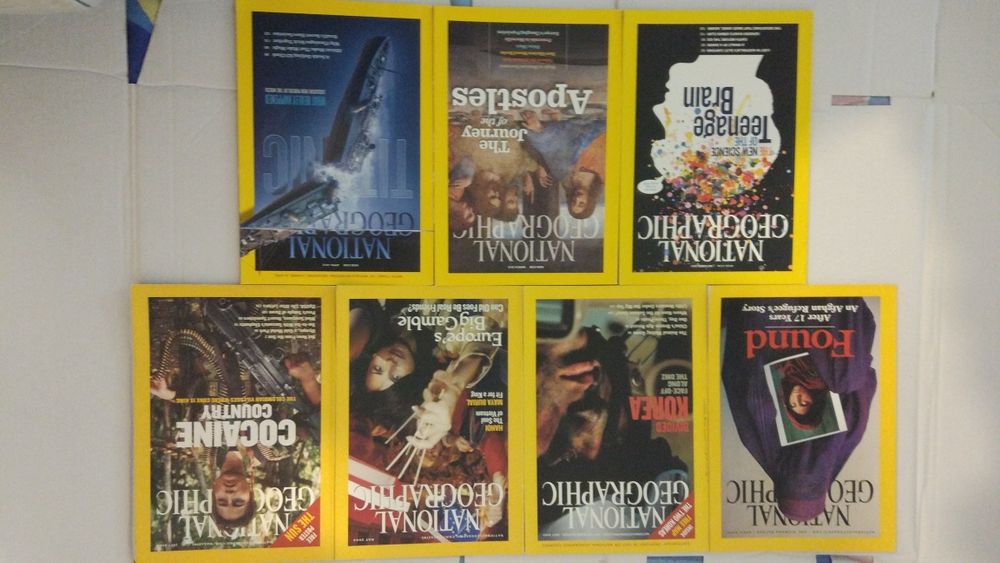 Revistas National Geographic - 1976 a 2012 - 2 euros
