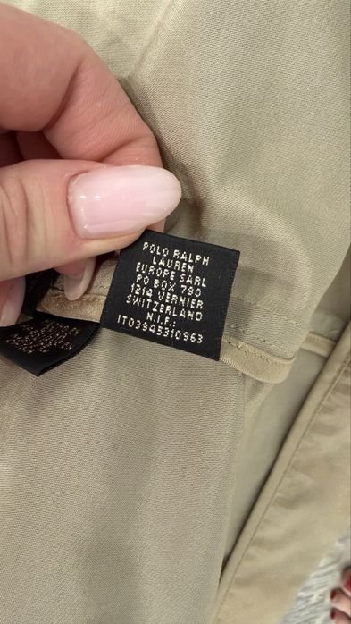 Тренч бренду Ralph Lauren