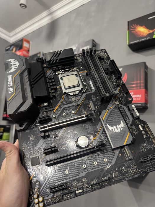ASUS TUF GAMING B460M-PLUS + Intel Core i7-10700 | Комплект | 8 ядер / 16 потоків