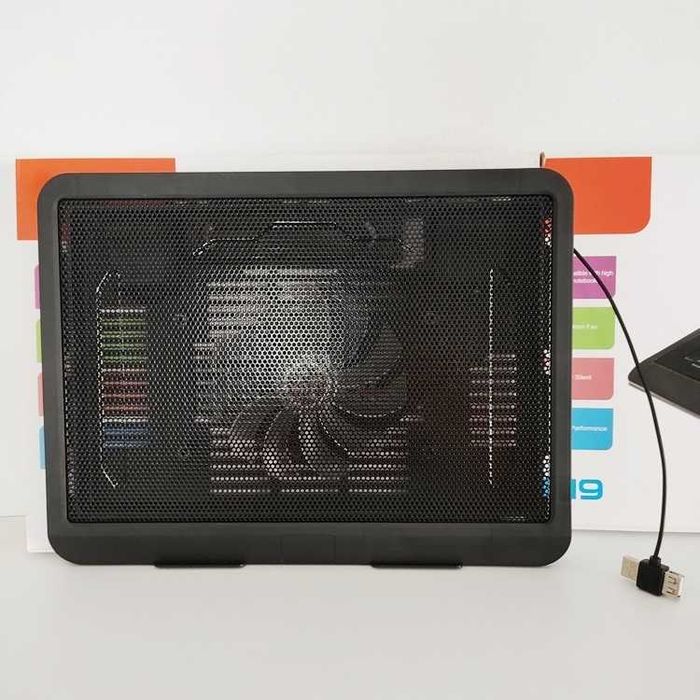 Cooler refrigerador para portátil até 14'' 37x6x29cm silencioso