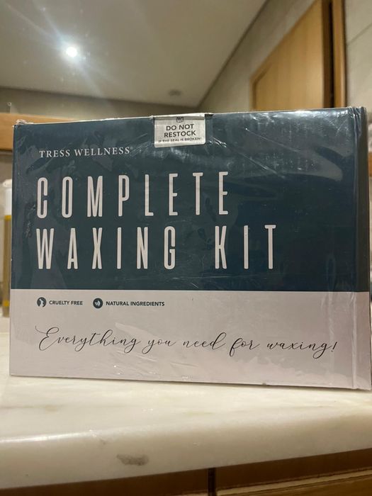Kit de depilação completo Tress Wellness - Novo e selado