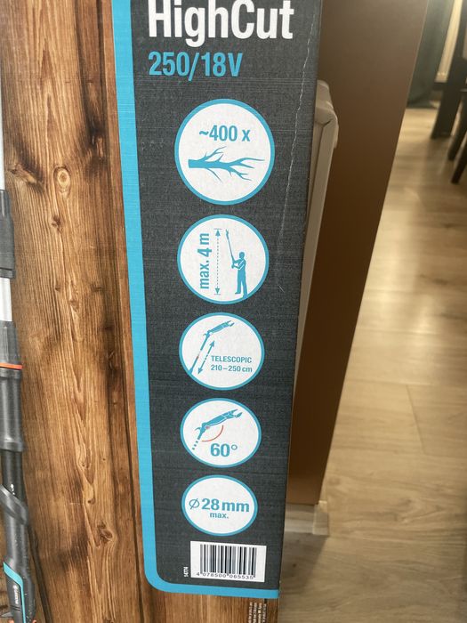 Gardena nożyce akumulatorowe 250/18V