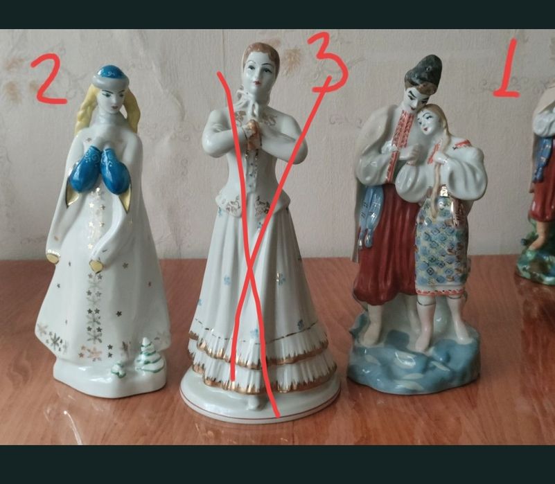 Статуэтка фарфор СССР.