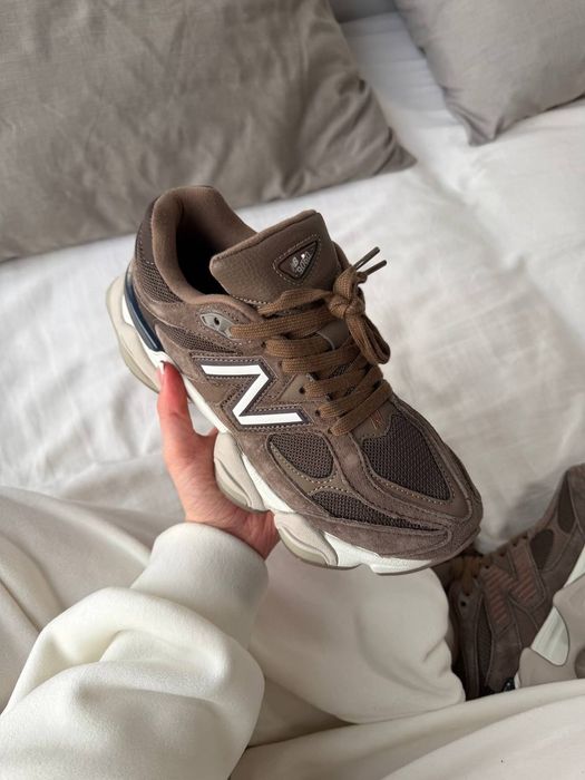 Кроссовки New Balance 9060 brown mushroom/Нью беленс 9060 коричневые