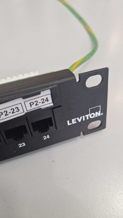 Patch Painel 24 Portas UTP Categoria 6 LEVITON