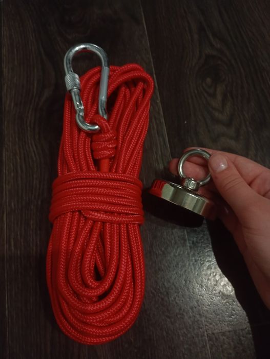 Magnes neodymowy z linką