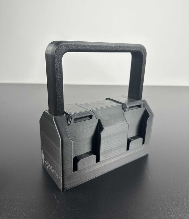 Koszyk na 4 akumulatory kompatybilne z Parkside X20V | AnKacreation3D