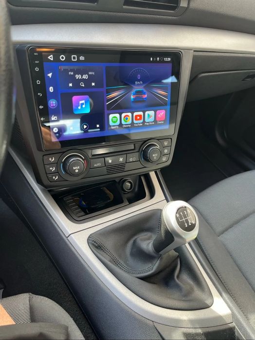 Rádio Android 13 com GPS BMW E81 E82 E87 E88 (Novo)
