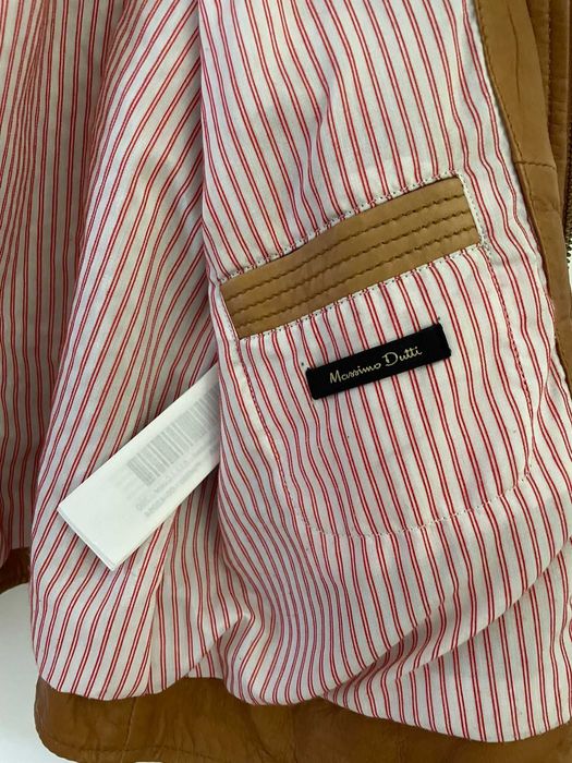 Casaco Massimo Dutti em pele