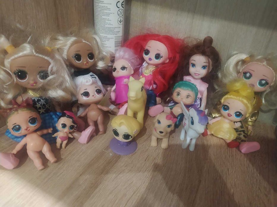 колекція ляльок для дівчинки одним лотом!