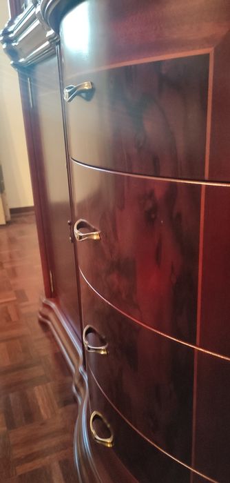 Mobília de Sala em Madeira Maciça