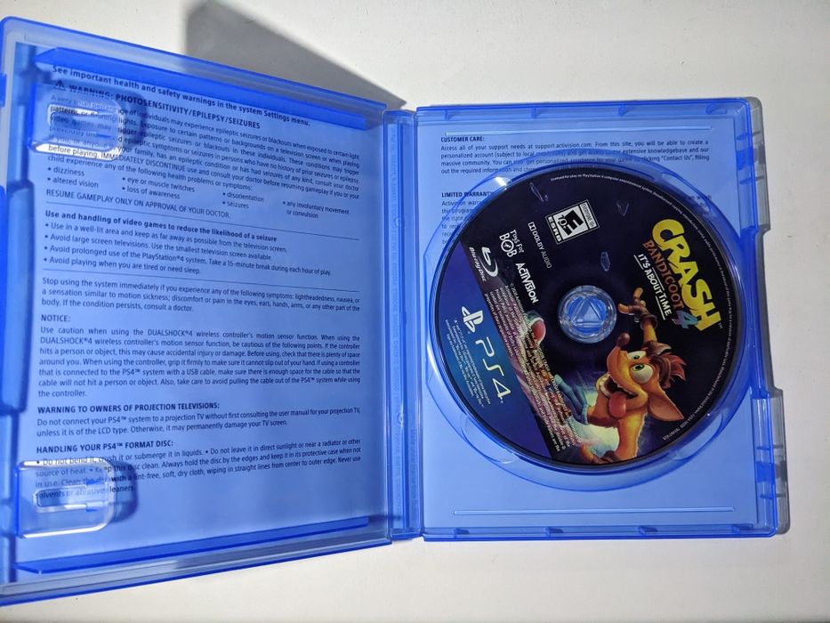 Crash Bandicoot 4 It's about time ігри игры диски на PS4 PS5