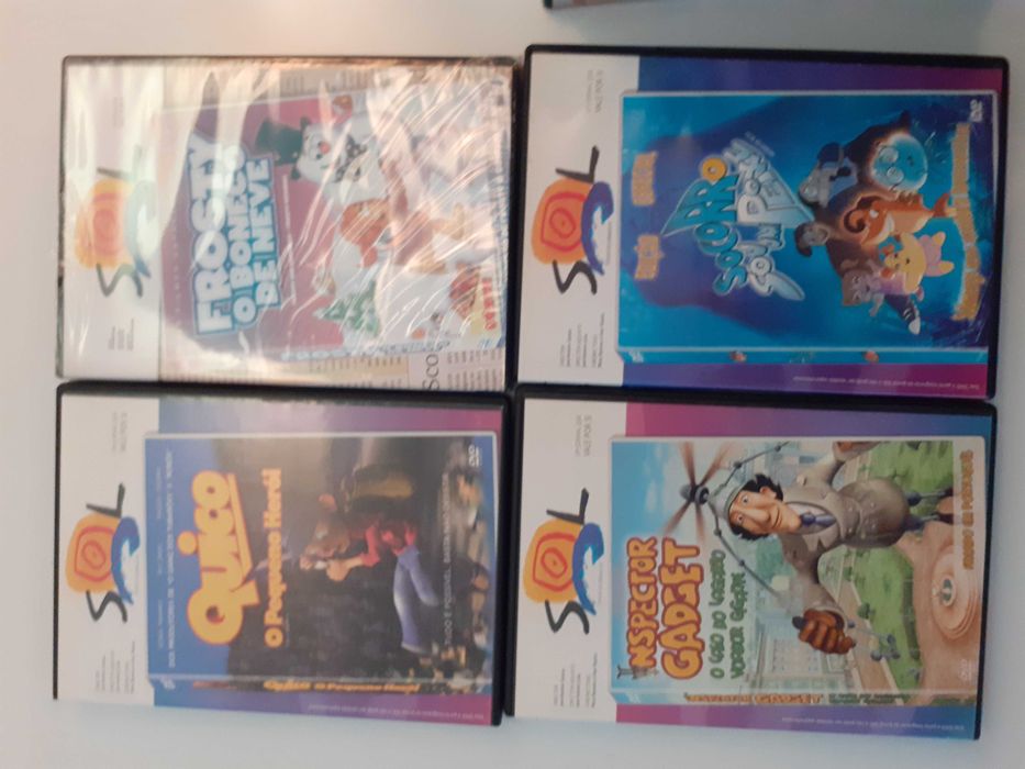 Varios dvds infantis