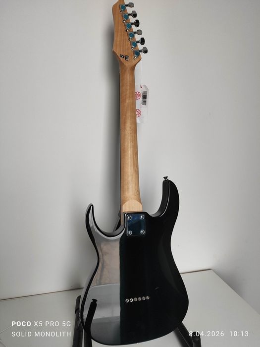 Harley Benton Superstrat bk Junior 3/4
