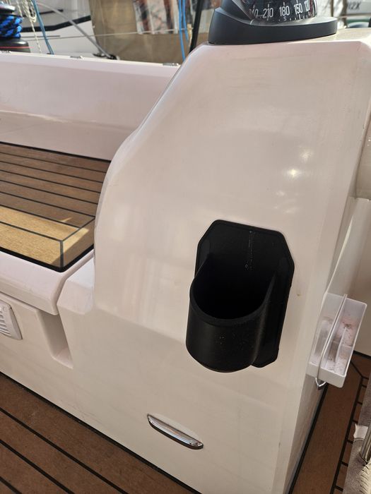 Uchwyt na puszkę/napój/kubek. Cup Holder silikonowy. Do łódki, jachtu