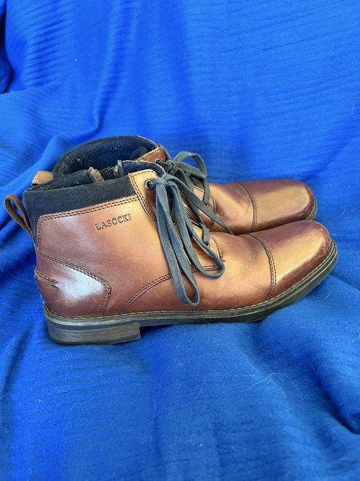 Ботінки шкіряні демісезон 41р