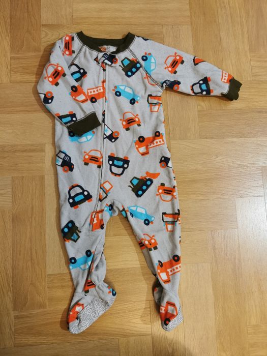 Ciepły polarowy pajac Carter's r. 12 miesięcy