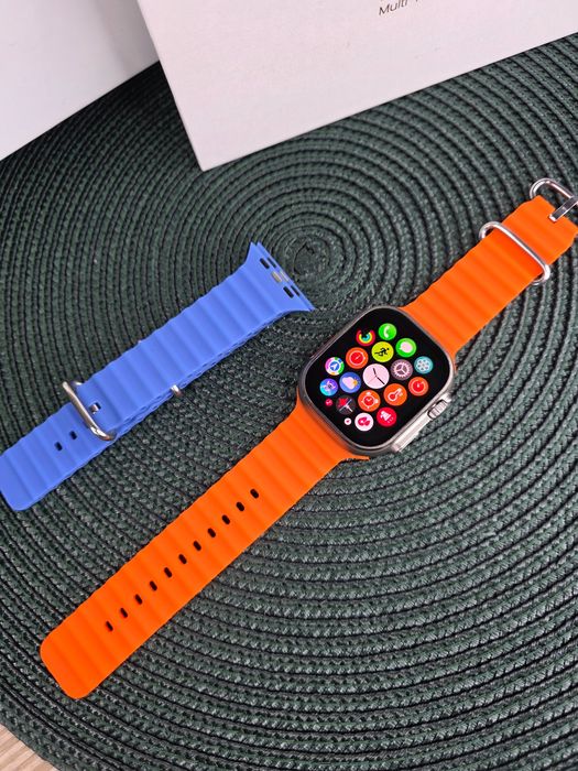 Smartwatch HK Ultra2 Max – AMOLED , połączenia, sport, zdrowie, NOWY