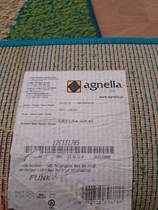 chłopięcy dywan agnella