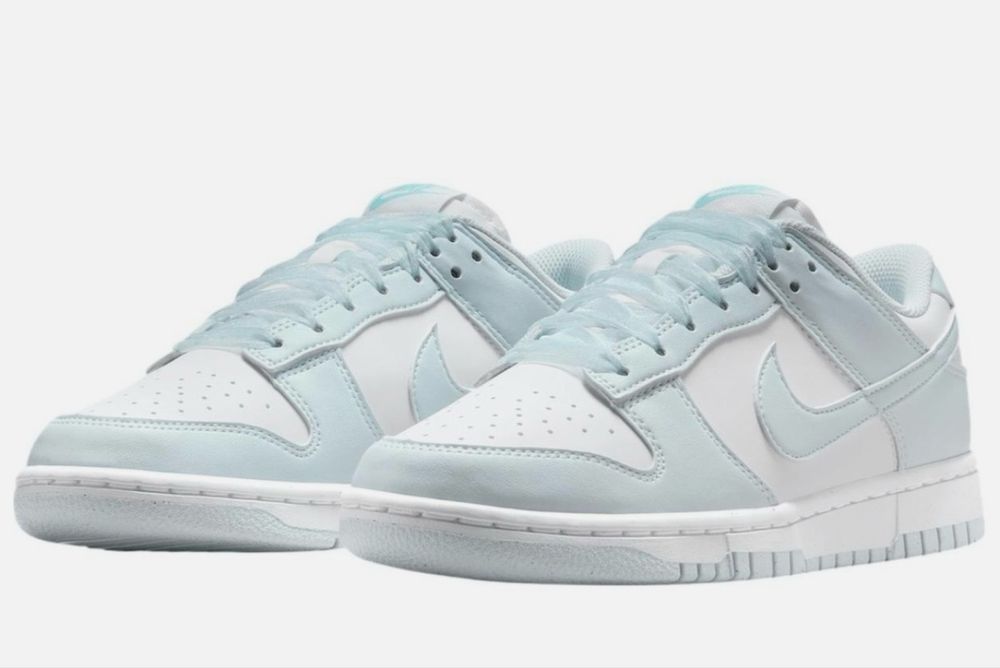 Жіночі кеди Nike Dunk Low Sheer Lace Pack Blue оригінал