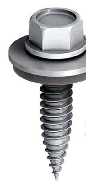 Wkręt drobnozwojowy do mostków AL 6x25mm bimetal  nierdzewny blachowkr