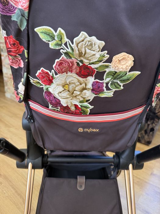 Коляска універсальна Cybex Priam 4.0 Spring Blossom