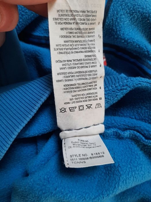 Вінтаж худі кофта Puma big logo оригінал