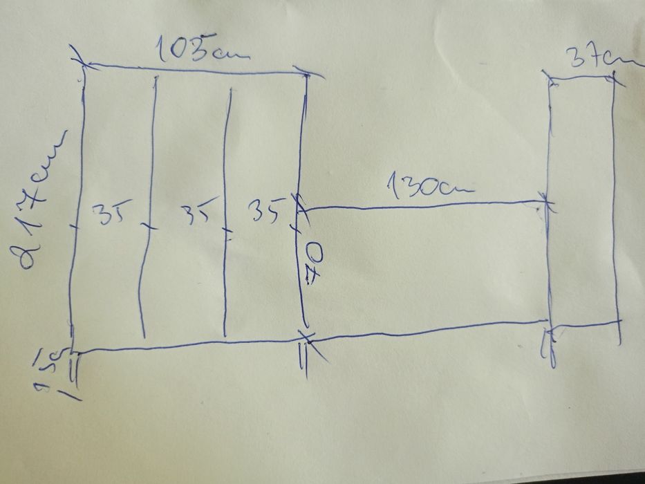 Komplet mebli Ikea