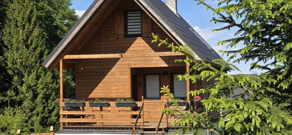 Domki Jagodna w górach Kotlina Kłodzka Spalon Sudety Jacuzzi  Sauna