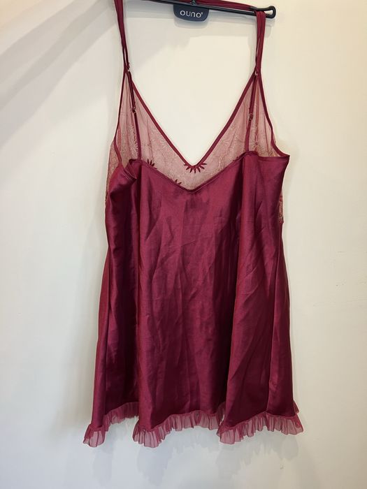 Нічний пеньюар червоний