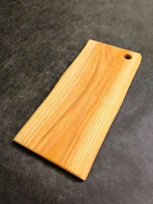 Deska dębowa lita 40x20x2cm - do krojenia serwowania posiłków HANDMADE