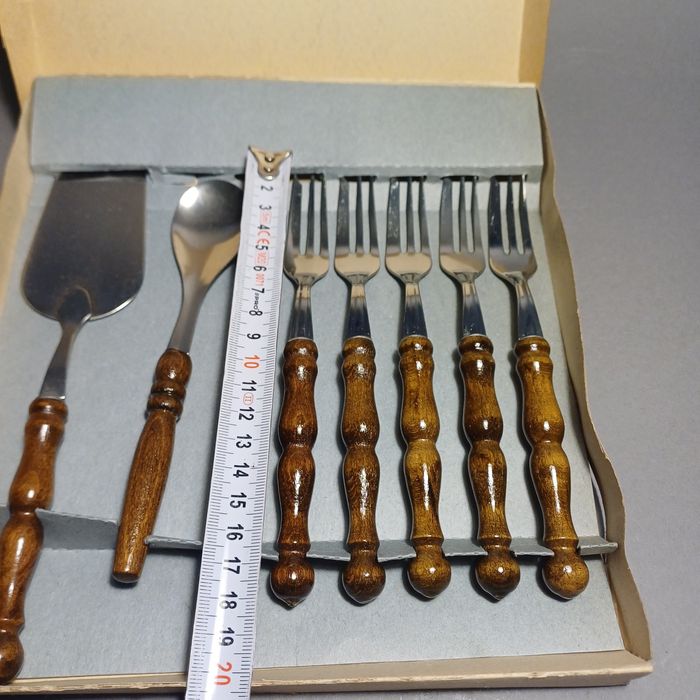 Zestaw do ciastek sztućce