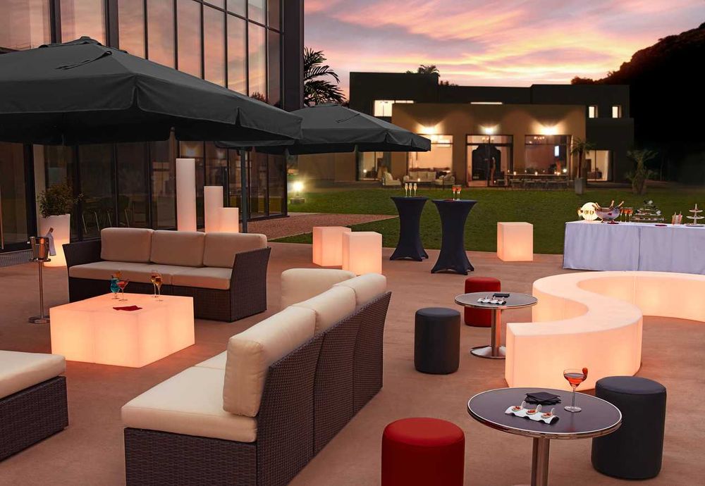 Mobiliario led varios moelos