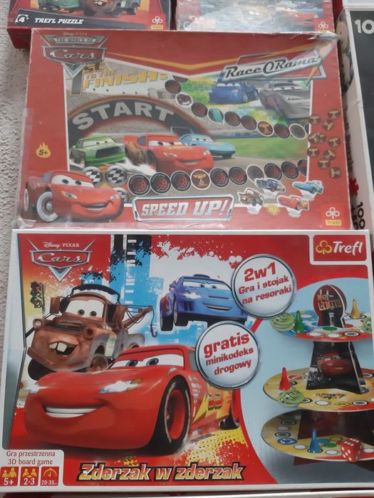 Puzlle zygzak,kubuś puchatek 3d  plus gry