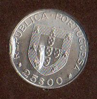 Moedas de 25$ Comemorativas do Ano Internacional da Criança, de 1985