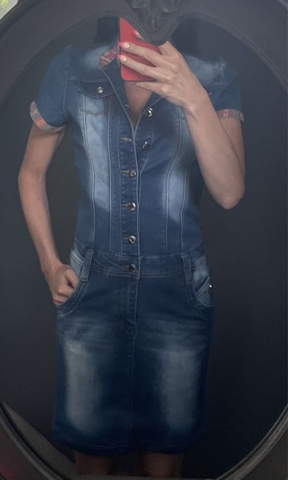 Sukienka jeansowa